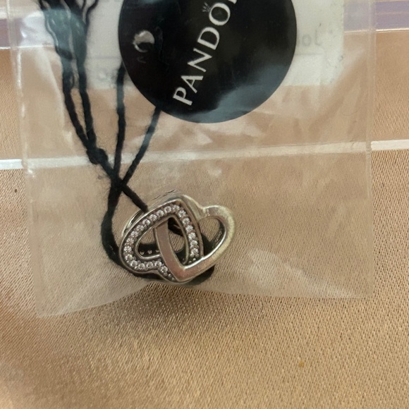 Pandora Entwined Love Hearts Charm - Picture 1 of 7